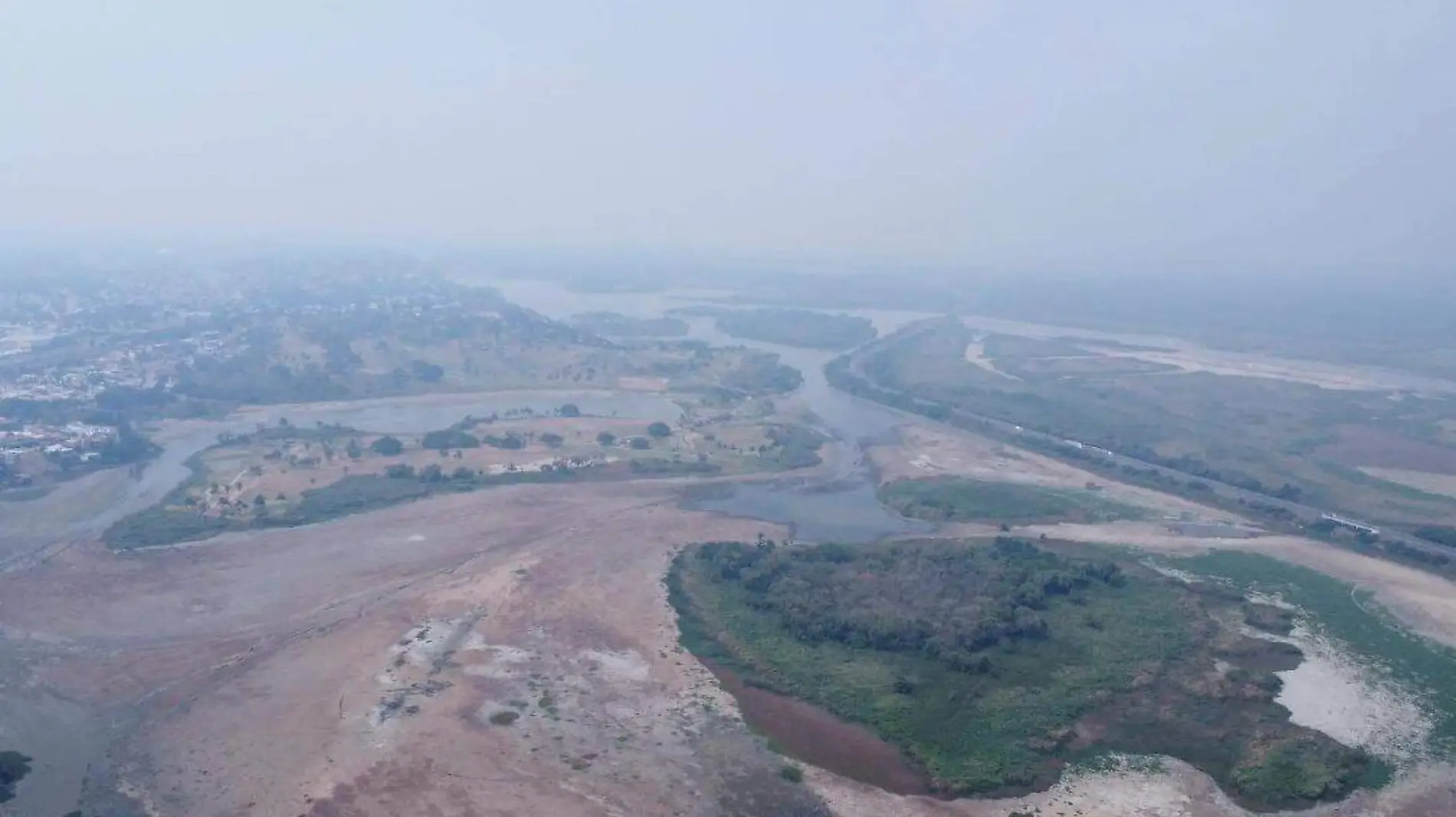 A inicios de 2024, las lagunas del sur de Tamaulipas lucían prácticamente secas